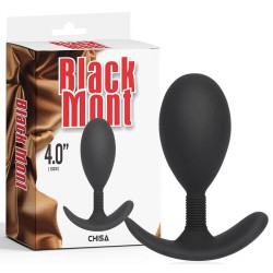 Chisa Novelties Plug anal Play Black Mont L 10 x 4.5cm